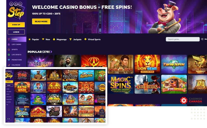 OneStep Casino Canada Review
