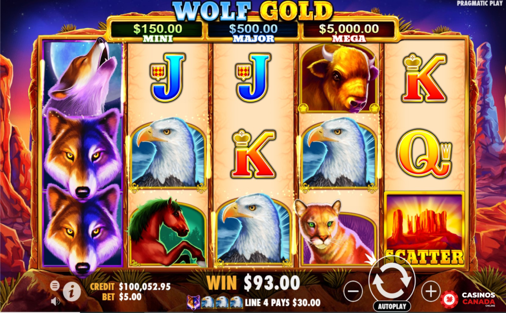 Wolf Gold Free Play Wins Canada Review