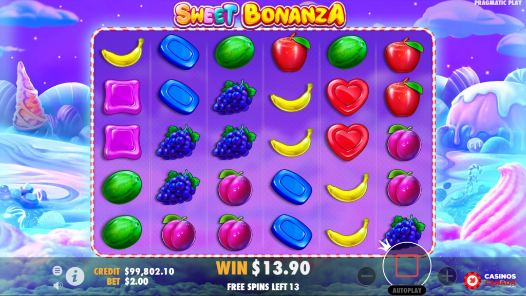 Sweet Bonanza Free Play Bonus Feature Spins Canada Review