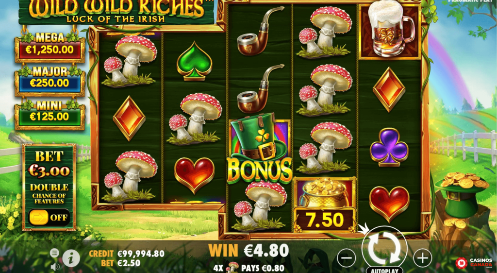 Wild Wild Riches Free Play Wins Canada Review