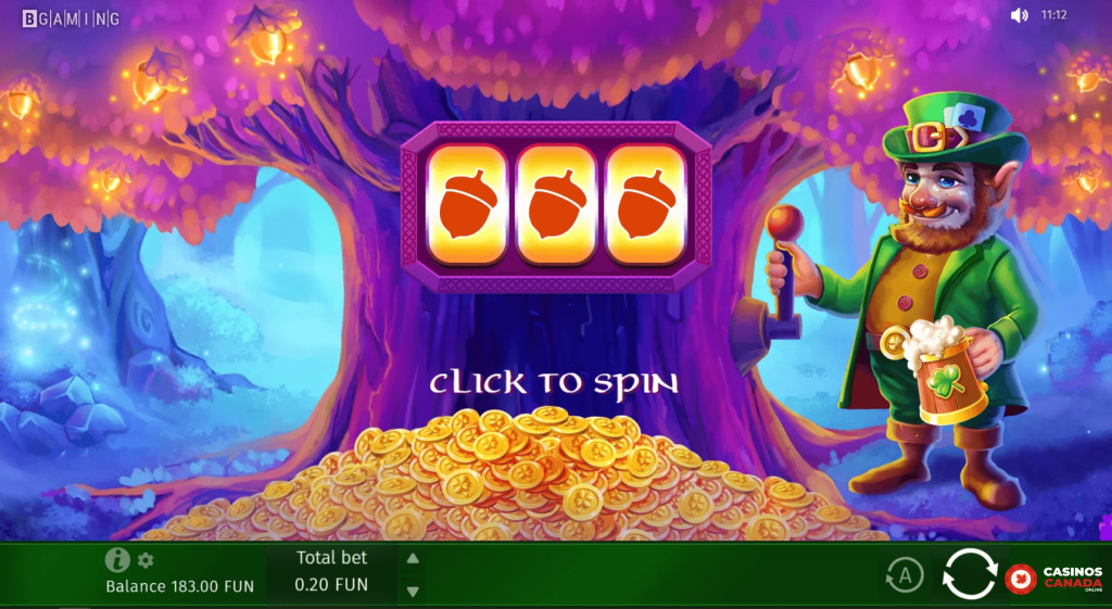 Lucky Oak Free Play Bonus Feature Spins Canada Review